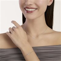 Bracciale Mabina in Argento Diamante Lab Grown 0.13 Ct 534177 - 534177